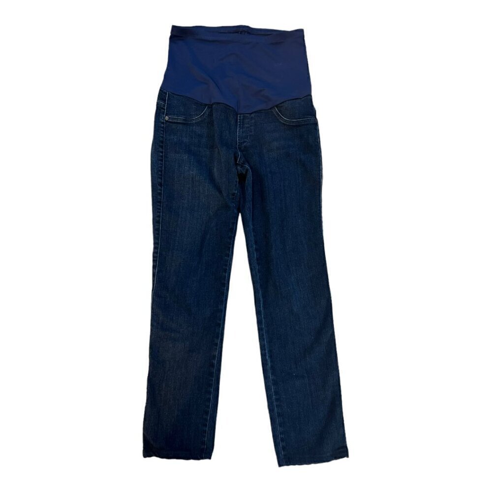 James Jeans Boyfriend Ext Maternity Jeans Blue Denim Size 31